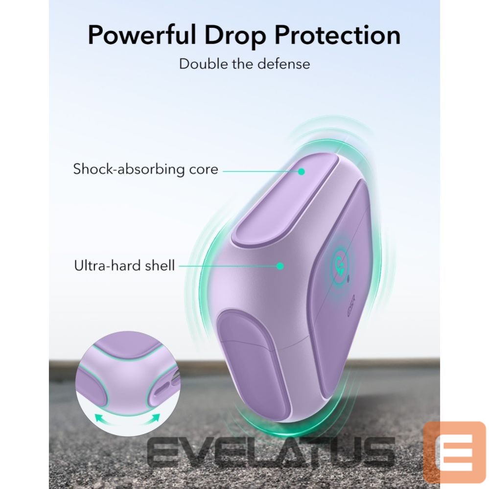 Kitos prekės ESR ESR Orbit Halolock MagSafe case for AirPods Pro - purple