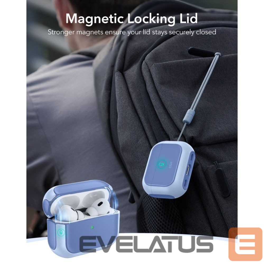 Kitos prekės ESR ESR Orbit Halolock MagSafe case for AirPods Pro - blue