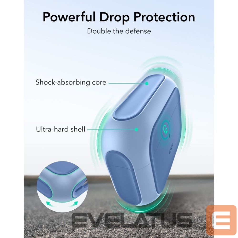Kitos prekės ESR ESR Orbit Halolock MagSafe case for AirPods Pro - blue