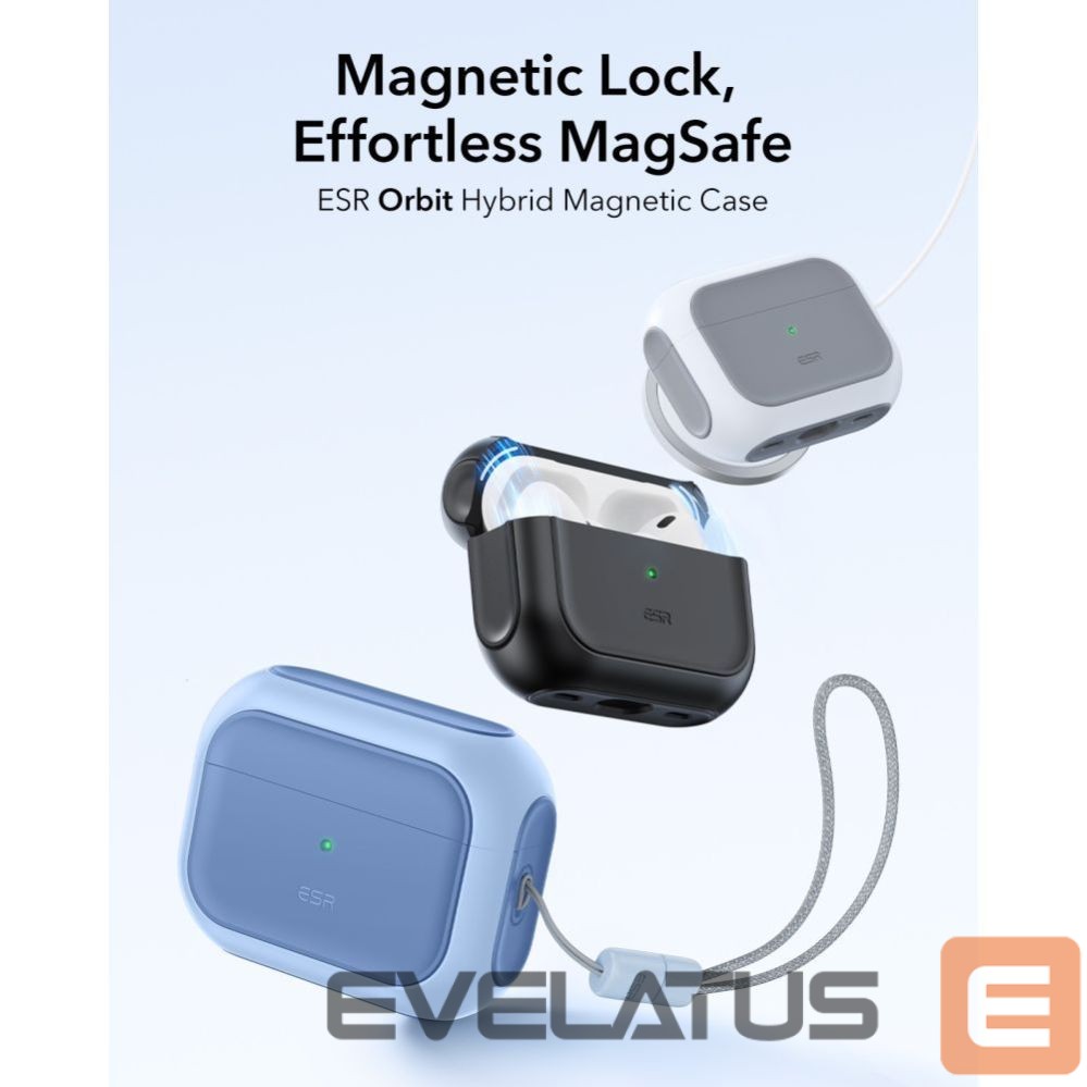 Kitos prekės ESR ESR Orbit Halolock MagSafe case for AirPods Pro - blue