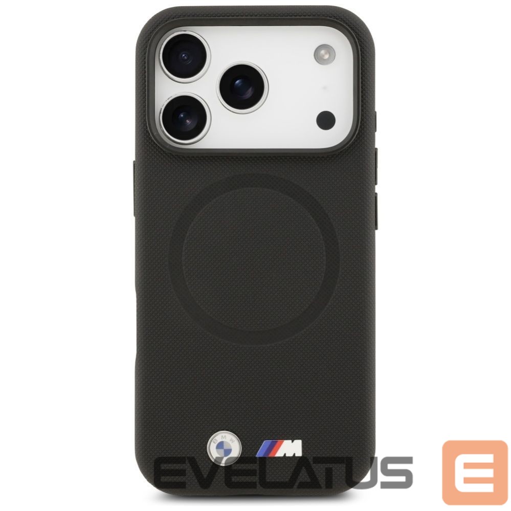 Kitos prekės BMW BMW M FW Metal Logo MagSafe Case for iPhone 17 Pro - Black