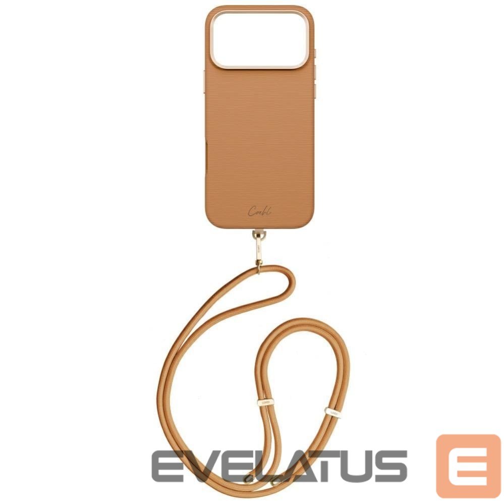 Kitos prekės UNIQ Uniq Coehl Mirelle Case for iPhone 17 Pro Max Magnetic Charging - Brown