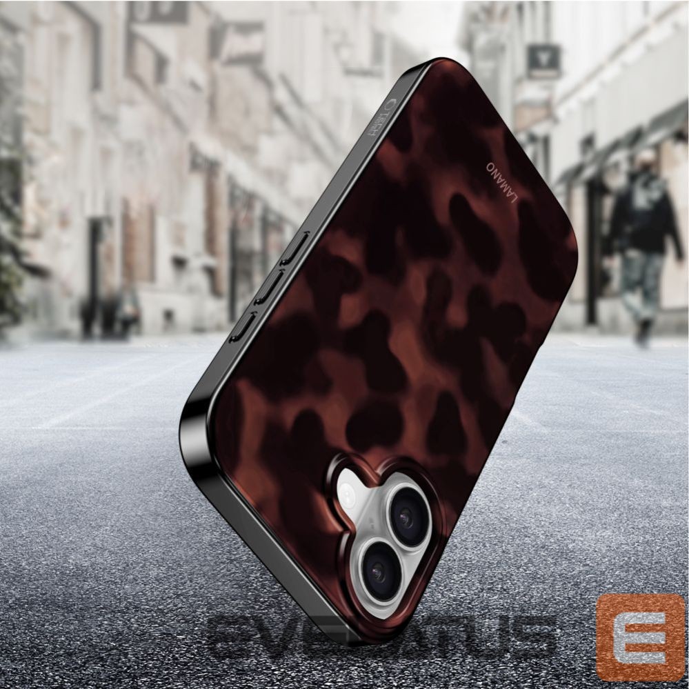 Kitos prekės Tech-Protect Tech-Protect Lamano MagSafe case for iPhone 16 - black and red