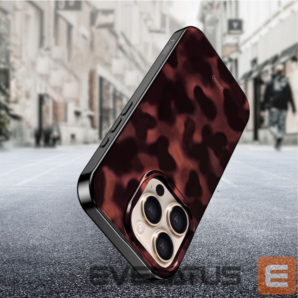 Kitos prekės Tech-Protect Tech-Protect Lamano MagSafe Case for iPhone 16 Pro Max - Black and Red