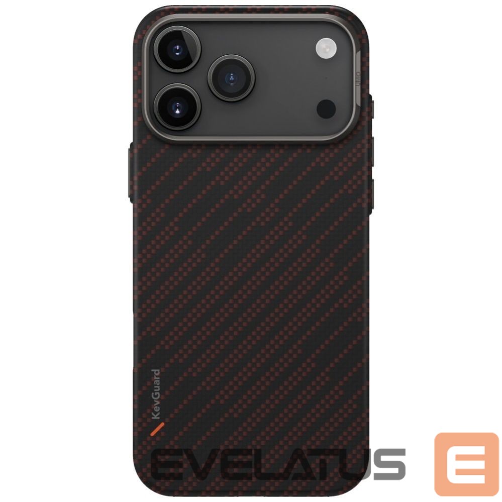 Kitos prekės UNIQ Uniq Keva EDGE Magclick Charging Case for iPhone 17 Pro Max - Orange