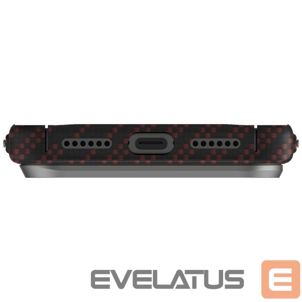 Kitos prekės UNIQ Uniq Keva EDGE Magclick Charging Case for iPhone 17 Pro Max - Orange