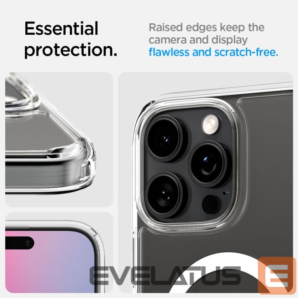 Kitos prekės Spigen Spigen Ultra Hybrid iPhone 16 Pro Case - White