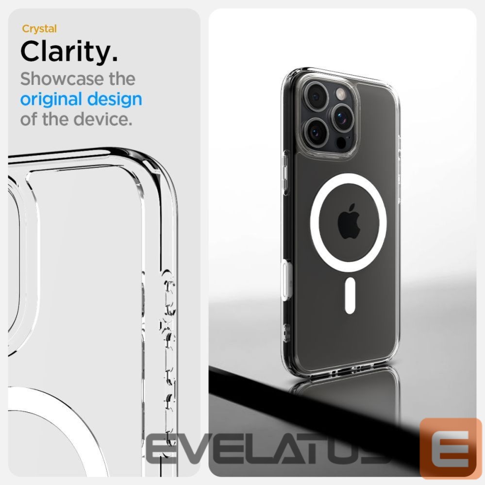 Kitos prekės Spigen Spigen Ultra Hybrid iPhone 16 Pro Case - White