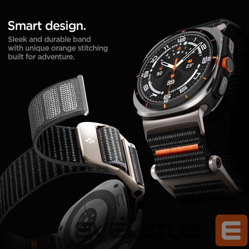 Kitos prekės Spigen Spigen DuraPro Strap for Samsung Galaxy Watch Ultra 47mm - Black