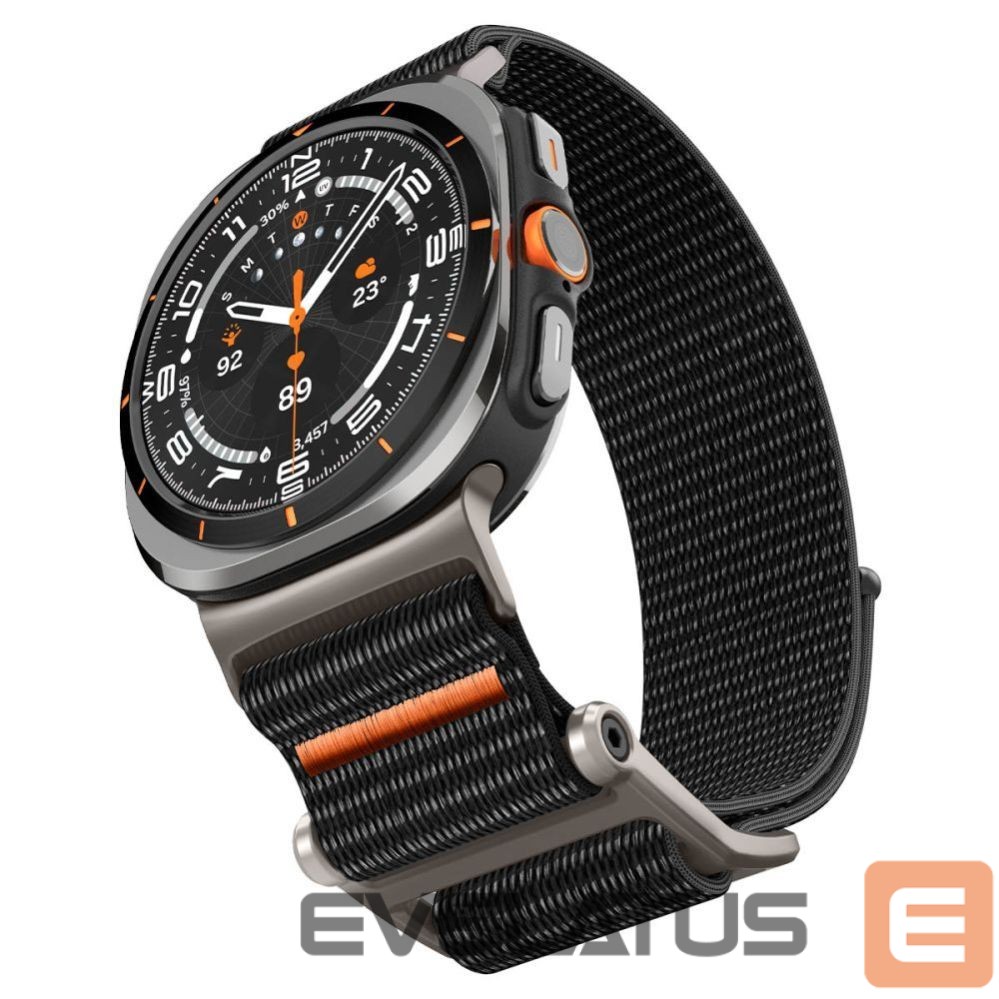 Kitos prekės Spigen Spigen DuraPro Strap for Samsung Galaxy Watch Ultra 47mm - Black
