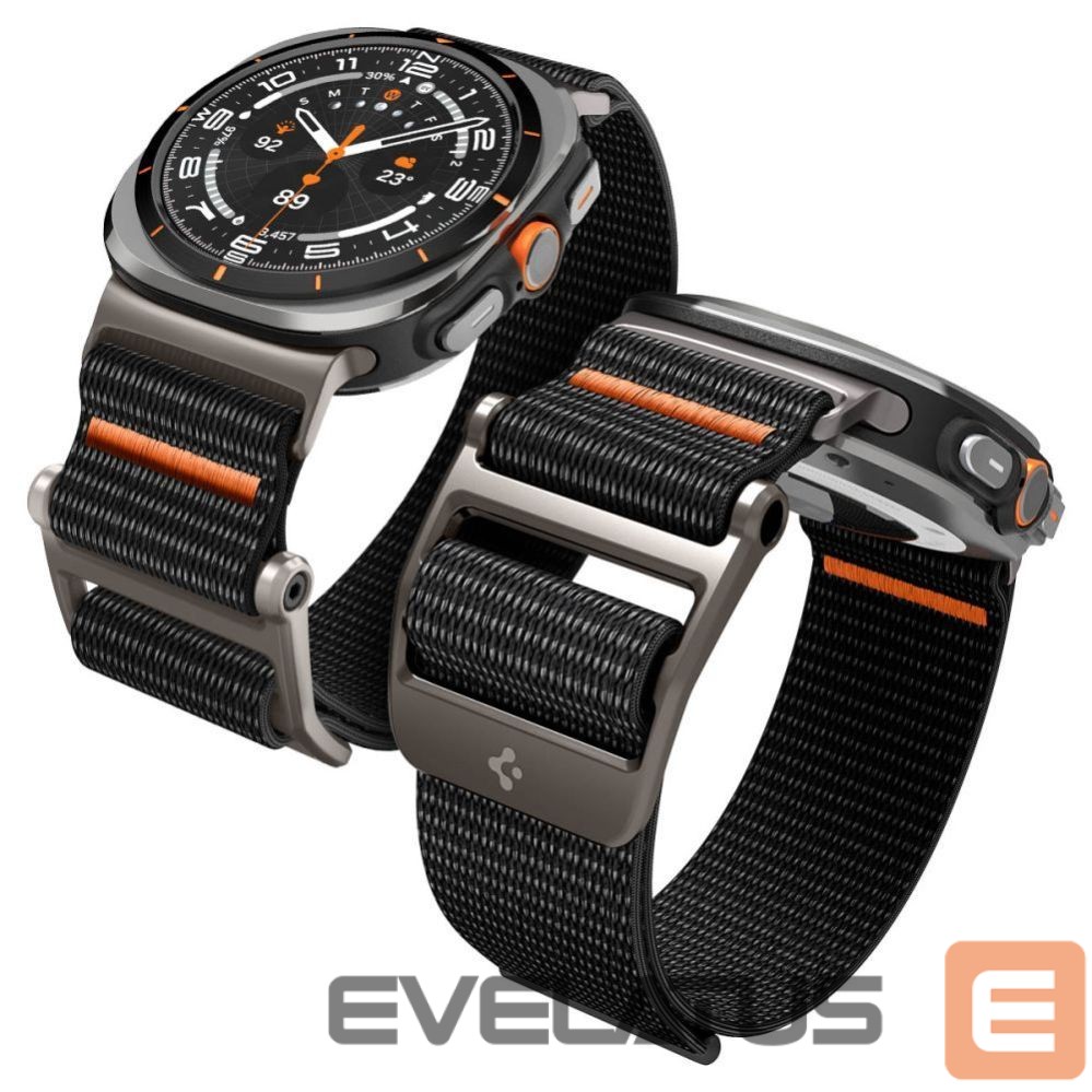 Kitos prekės Spigen Spigen DuraPro Strap for Samsung Galaxy Watch Ultra 47mm - Black