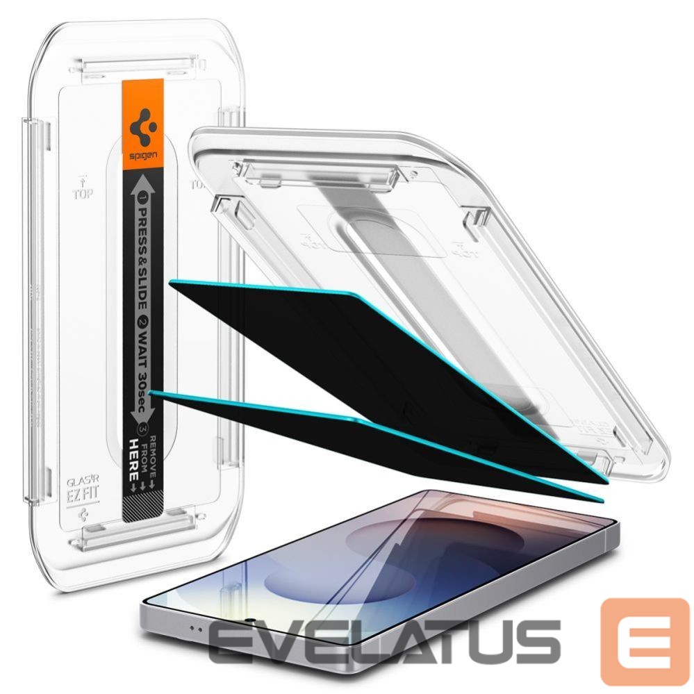 Kitos prekės Spigen Spigen Glas.TR "Ez Fit" Privacy 2-pack for Samsung Galaxy S25 Ultra