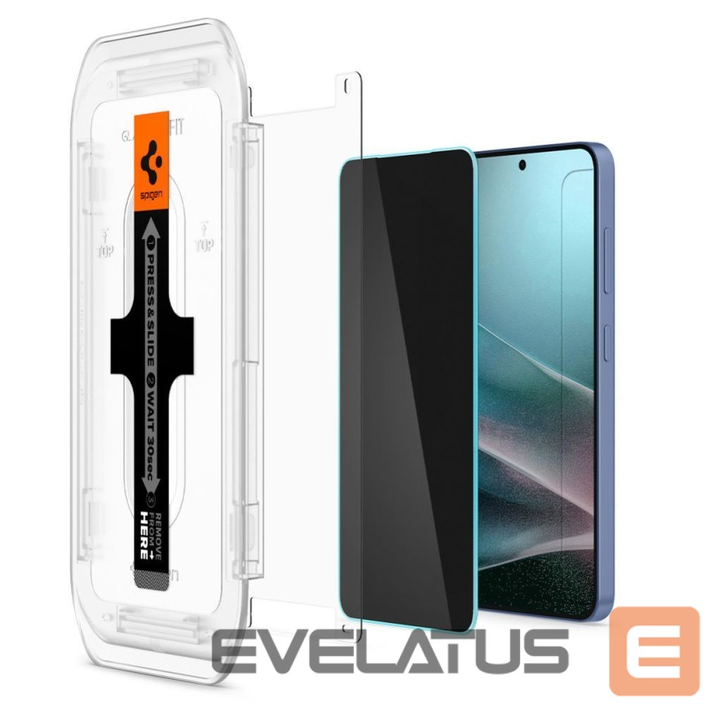 Kitos prekės Spigen Spigen Glas.TR "Ez Fit" Privacy HD 2-pack privacy glass for Samsung Galaxy S24 / S25