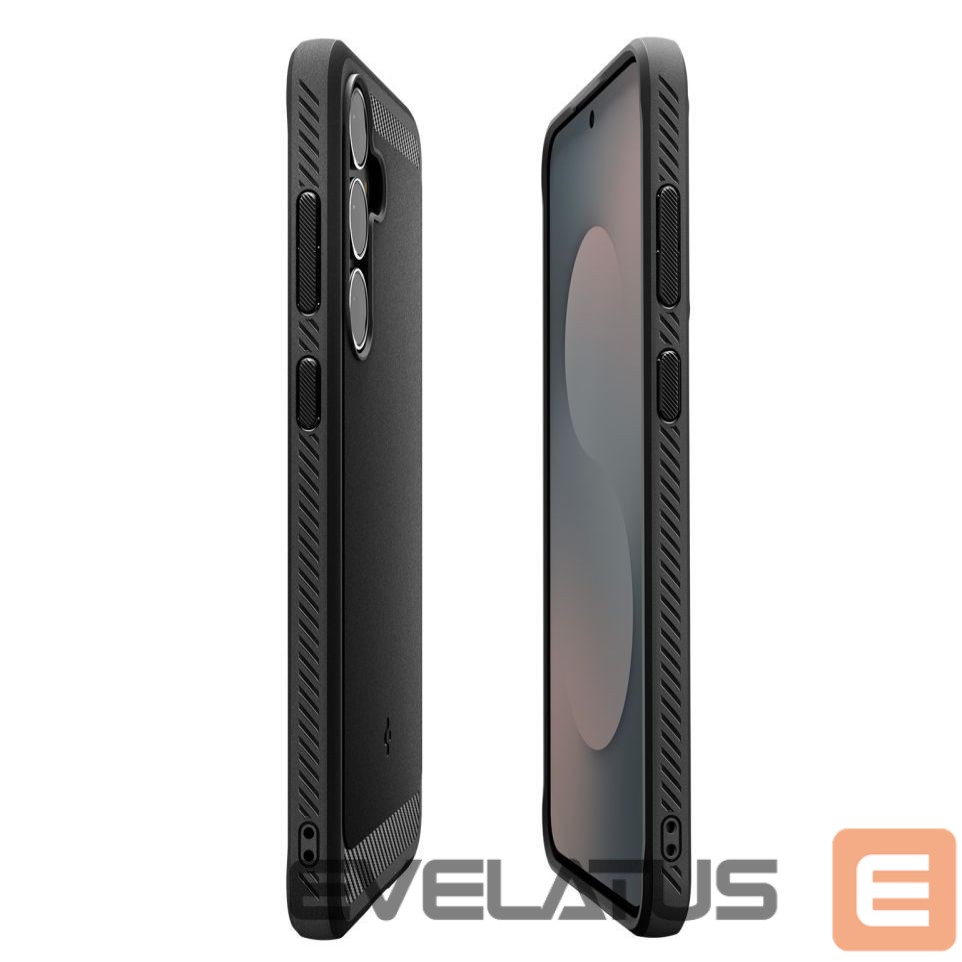 Kitos prekės Spigen Spigen Rugged Armor Case for Samsung Galaxy S25 FE - Matte Black