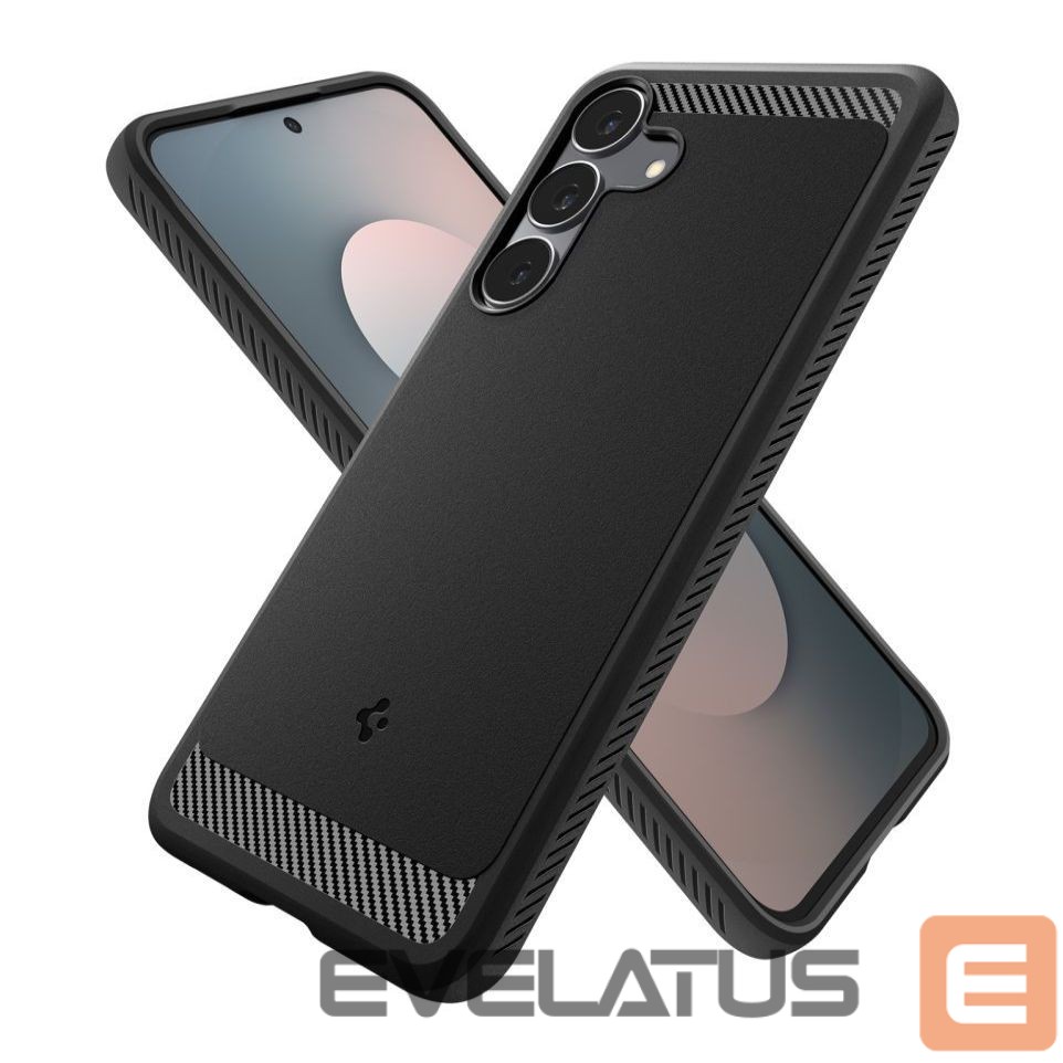 Kitos prekės Spigen Spigen Rugged Armor Case for Samsung Galaxy S25 FE - Matte Black