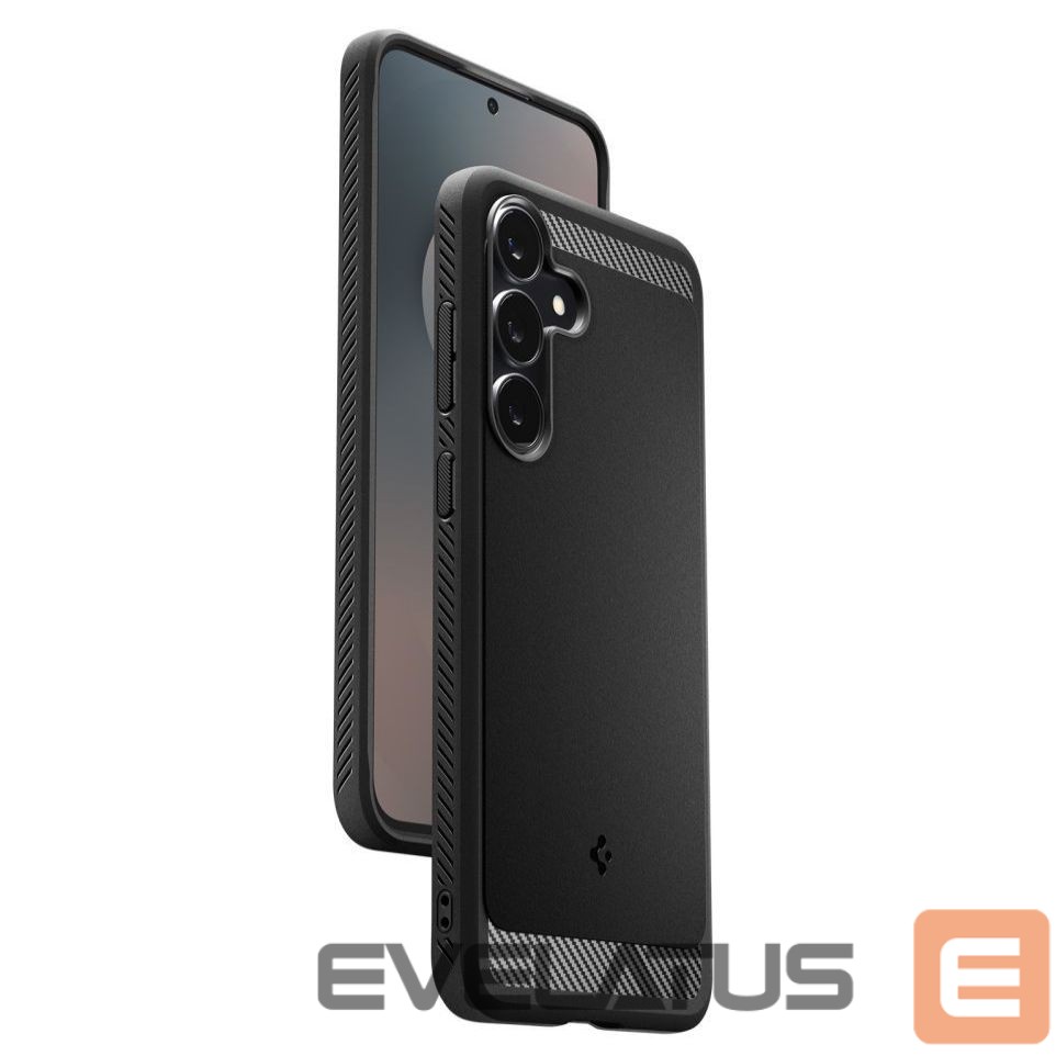 Kitos prekės Spigen Spigen Rugged Armor Case for Samsung Galaxy S25 FE - Matte Black