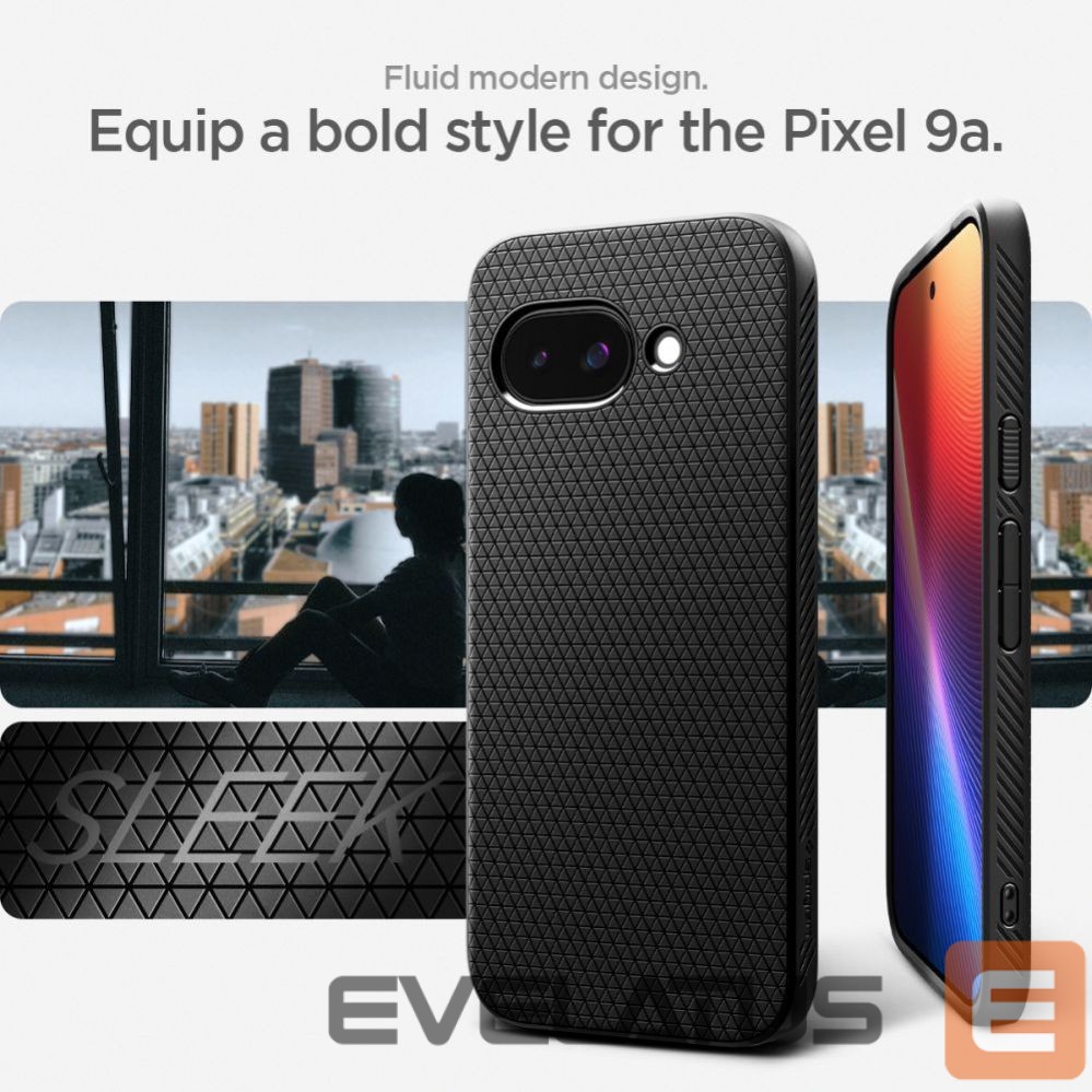 Kitos prekės Spigen Spigen Liquid Air Case for Google Pixel 9A - Matte Black
