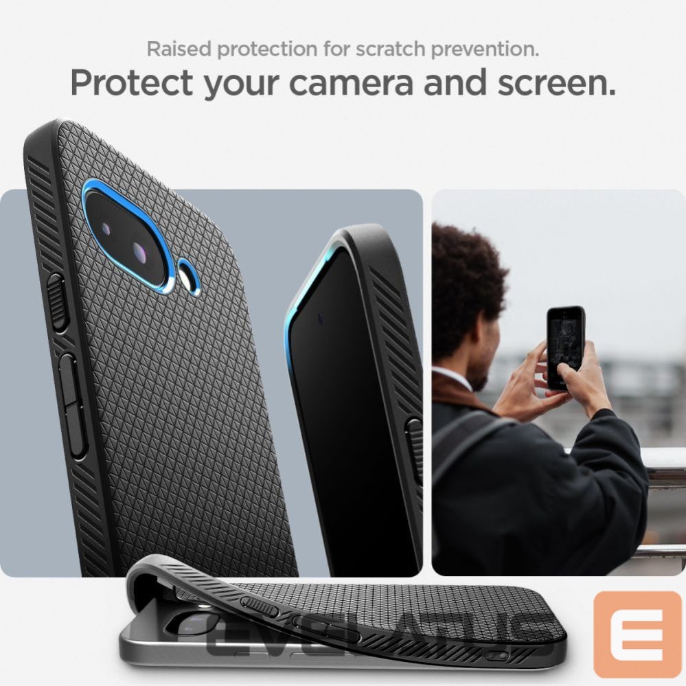 Kitos prekės Spigen Spigen Liquid Air Case for Google Pixel 9A - Matte Black