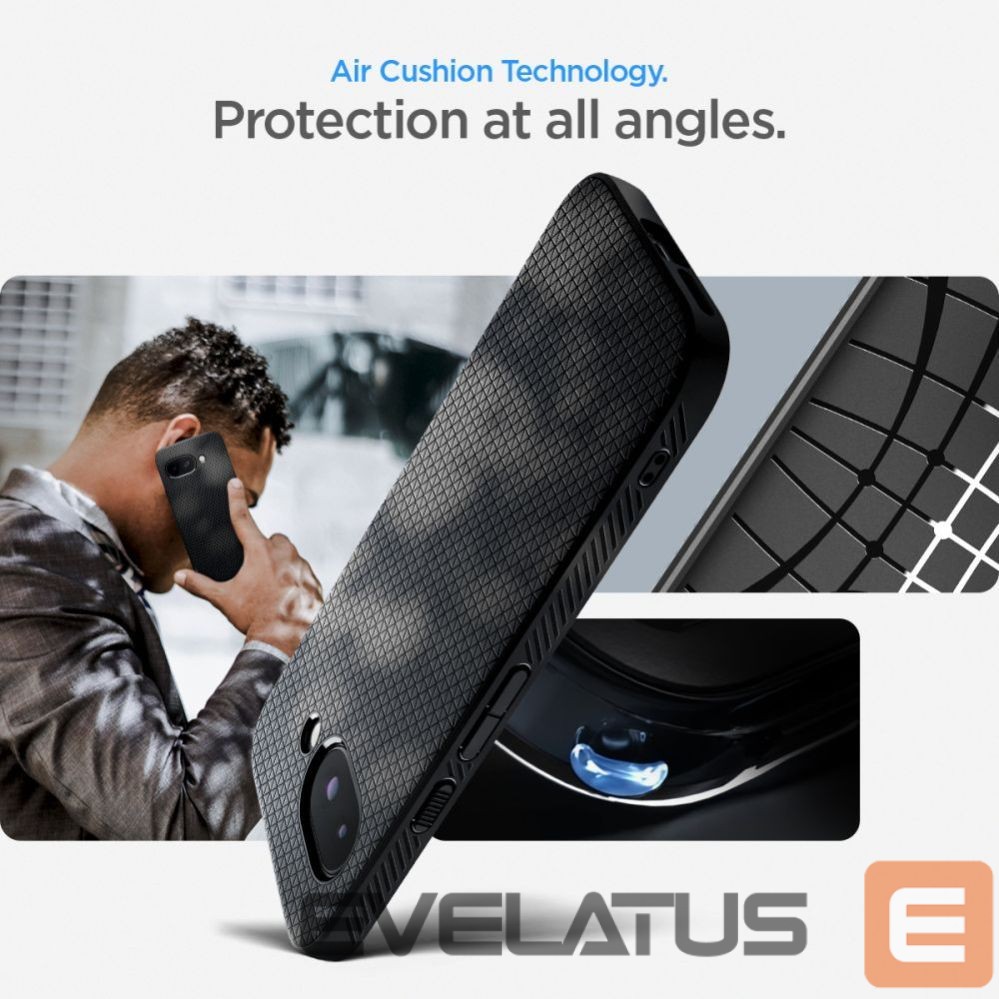Kitos prekės Spigen Spigen Liquid Air Case for Google Pixel 9A - Matte Black