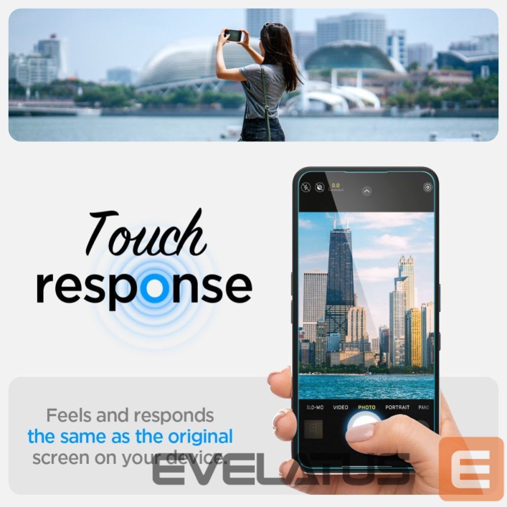 Kitos prekės Spigen Spigen Glas.tR EZ Fit Tempered Glass for Nothing Phone 3A / 3A Pro - Transparent
