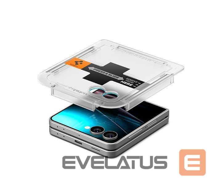 Kitos prekės Spigen Spigen Glas.TR EZ Fit HD Tempered Glass Screen Protector for Samsung Galaxy Z Flip 7 - Transparent
