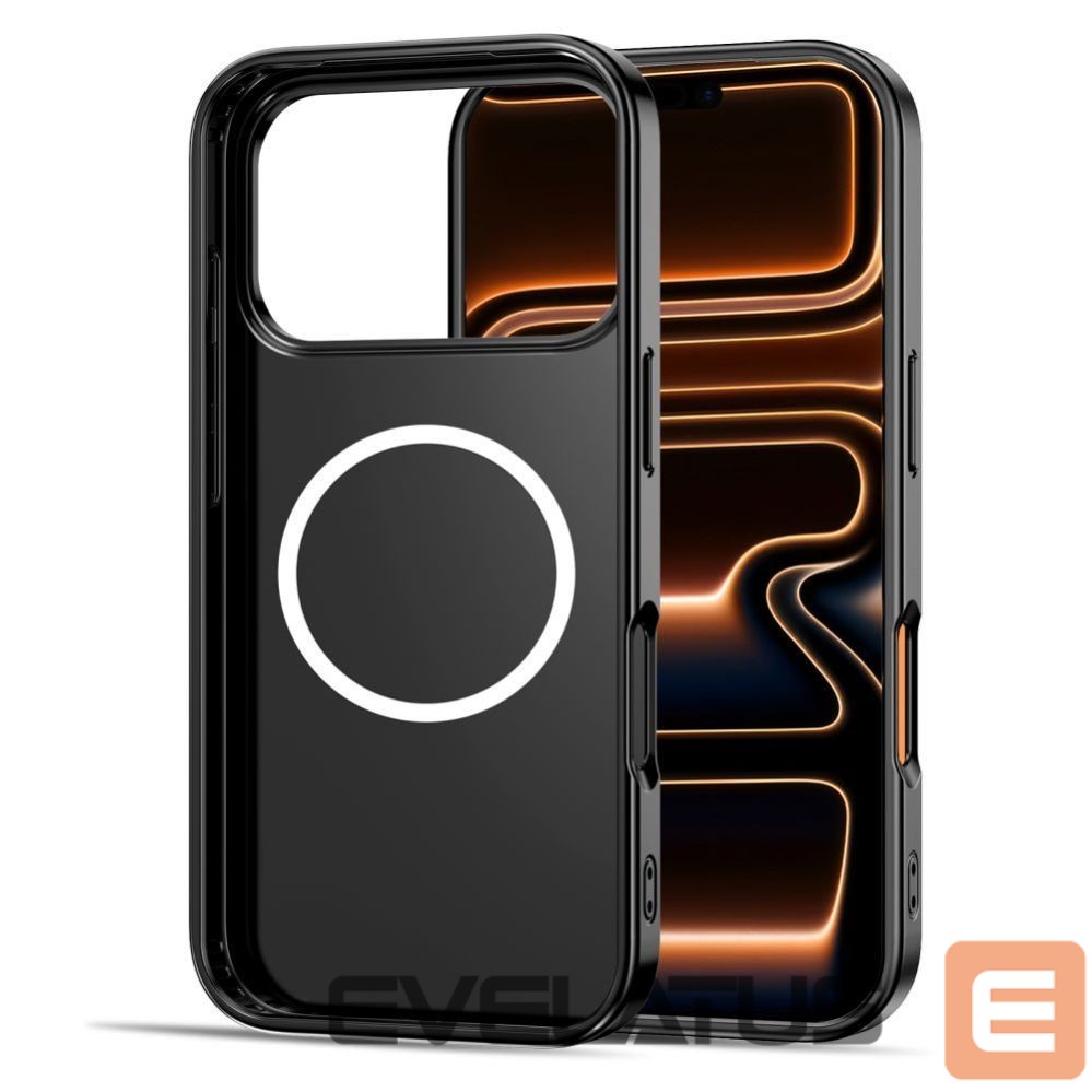 Kitos prekės Tech-Protect Tech-Protect Lamano MagSafe Case for iPhone 17 Pro Max - Black and Red
