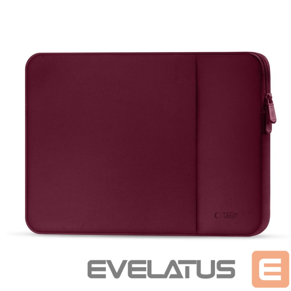 Kitos prekės Tech-Protect Tech-Protect Neoprene Laptop Case 13" - Burgundy