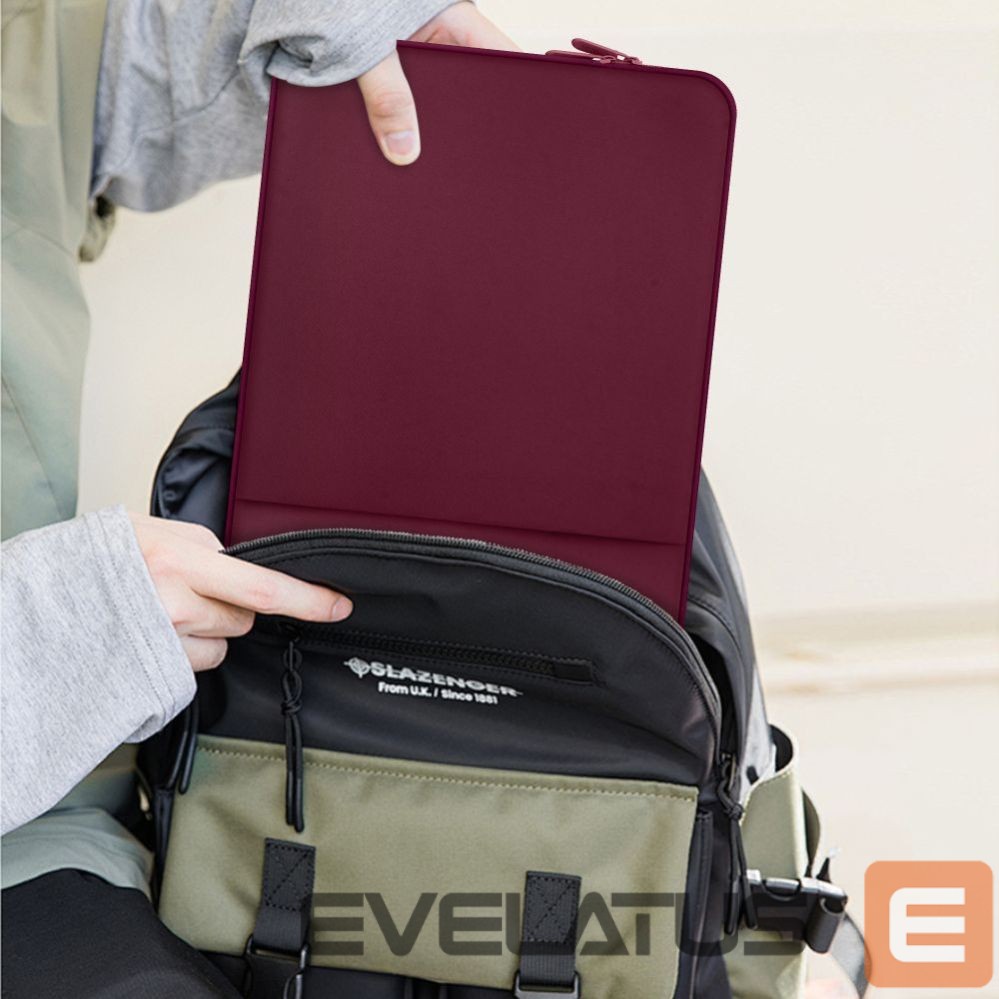 Kitos prekės Tech-Protect Tech-Protect Neoprene Laptop Case 13" - Burgundy