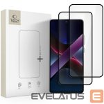 Kitos prekės Tech-Protect  Tech-Protect Glass Fit+ 2-pack tempered glass for Xiaomi Poco X7 5G - black 