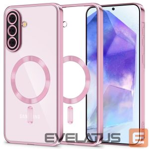 Kitos prekės Tech-Protect  Tech-Protect MagFlex MagSafe Case for Samsung Galaxy A56 5G - Clear Pink 