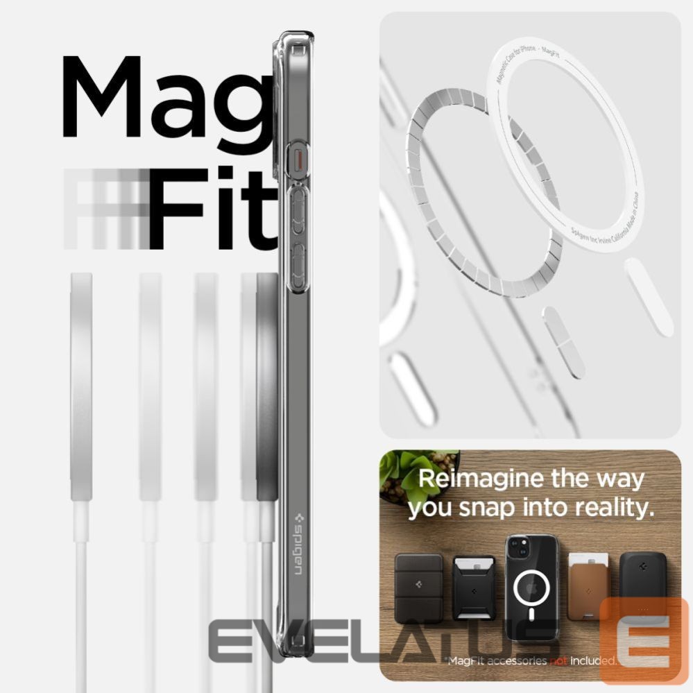 Kitos prekės Spigen Transparent || White
