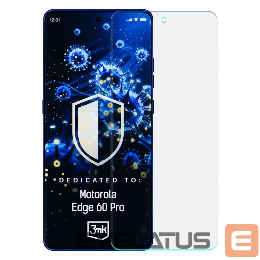 Kitos prekės 3MK Protective film 3mk SilverProtection+ for Motorola Edge 60 Pro