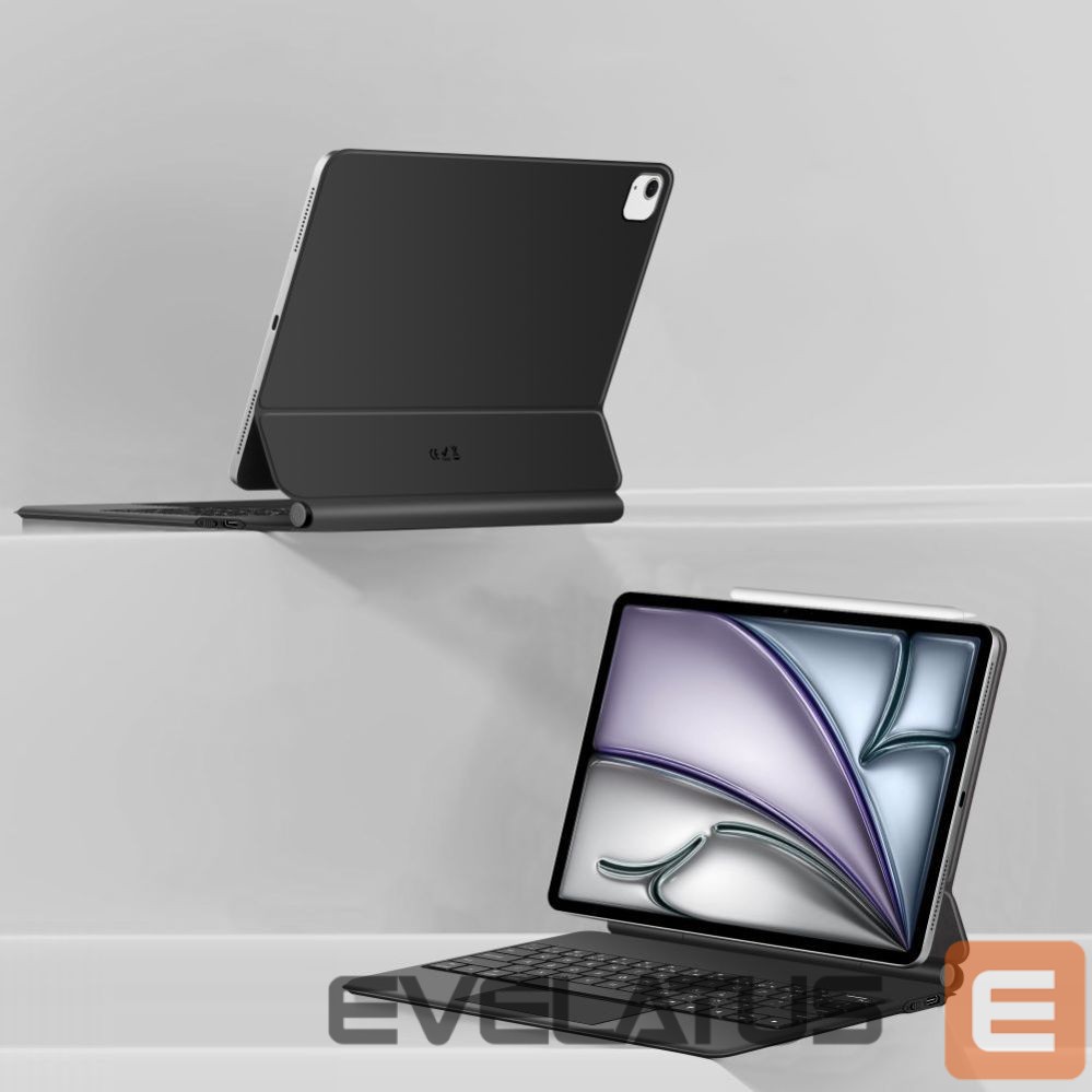 Kitos prekės Tech-Protect Tech-Protect Smartcase Magnetic with Keyboard for iPad Pro 12.9” (2020 /2021/2022) / 13” (2024/2025/2026) - Black