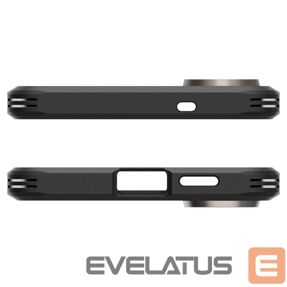Kitos prekės Spigen Spigen Tough Armor MagSafe Case for Samsung Galaxy S25 Edge - Gray/Black