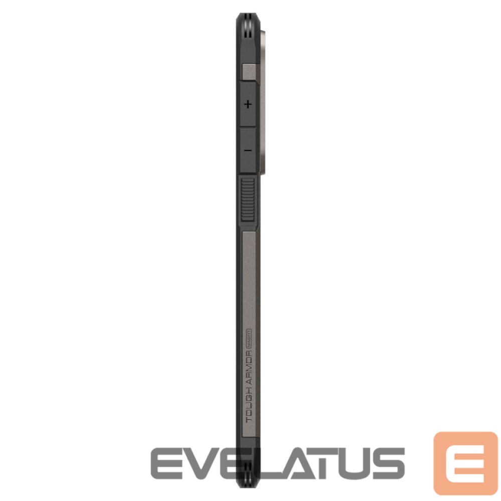 Kitos prekės Spigen Spigen Tough Armor MagSafe Case for Samsung Galaxy S25 Edge - Gray/Black