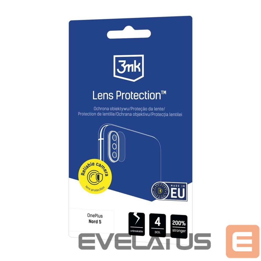 Kitos prekės 3MK 3mk Lens Protection Hybrid Glass for the Camera Lens on OnePlus Nord 5