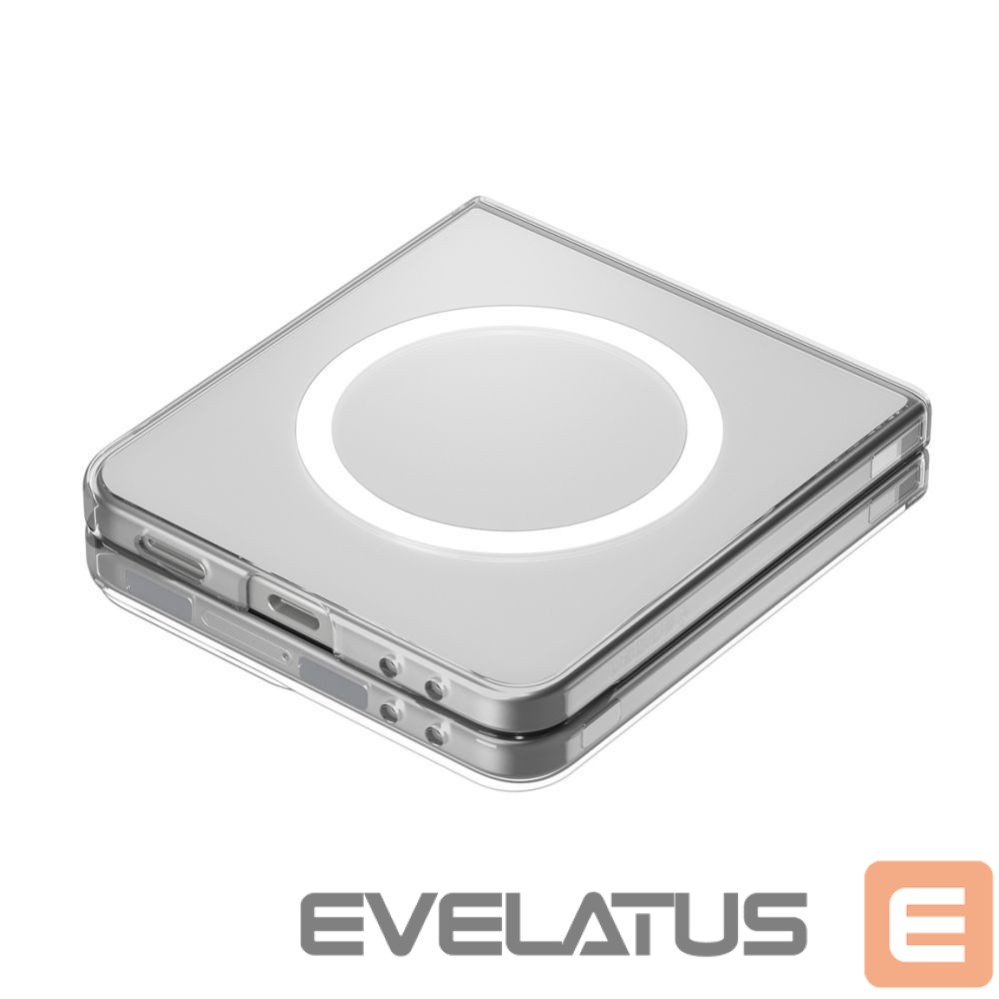 Kitos prekės Spigen Spigen AirSkin Mag MagSafe Case for Samsung Galaxy Z Flip 7 - Clear and White