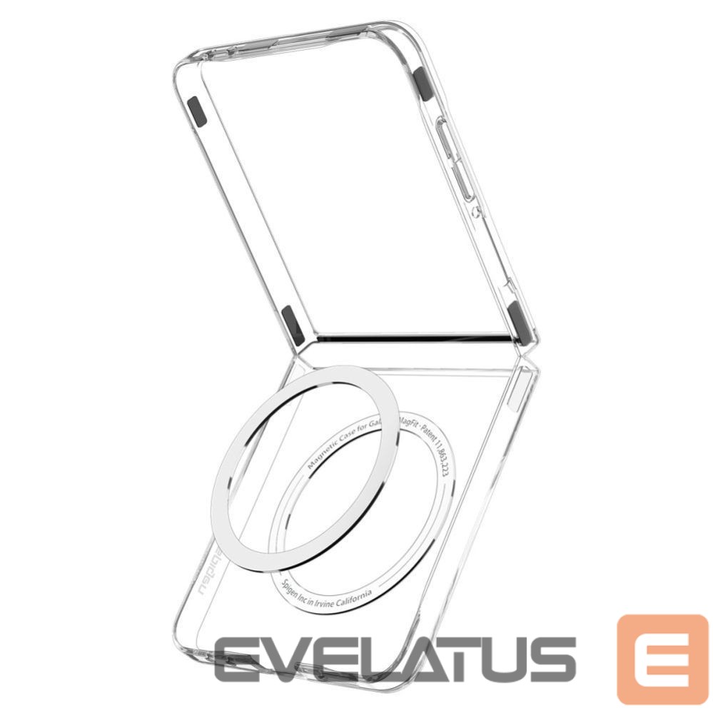 Kitos prekės Spigen Spigen AirSkin Mag MagSafe Case for Samsung Galaxy Z Flip 7 - Clear and White