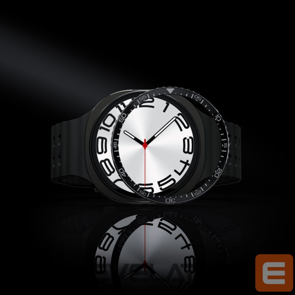 Kitos prekės Spigen Spigen Bezel Tune Diver Cover for Samsung Galaxy Watch 8 44mm - Black