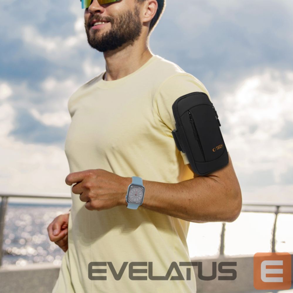 Kitas produktas Tech-Protect Tech-Protect M6 Universal Sport Armband - Black and Orange