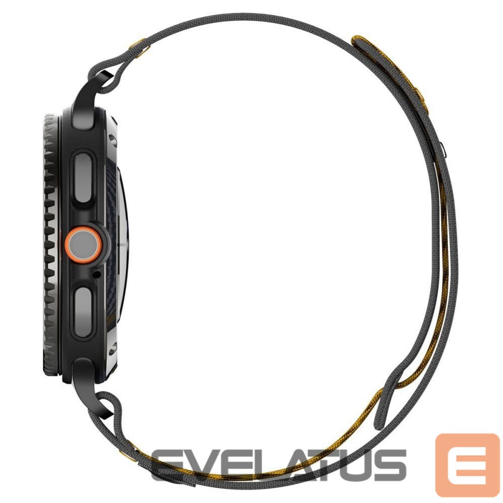 Kitos prekės Spigen Spigen Athlex Air Strap for Samsung Galaxy Watch 40/44/46mm - Black and Yellow