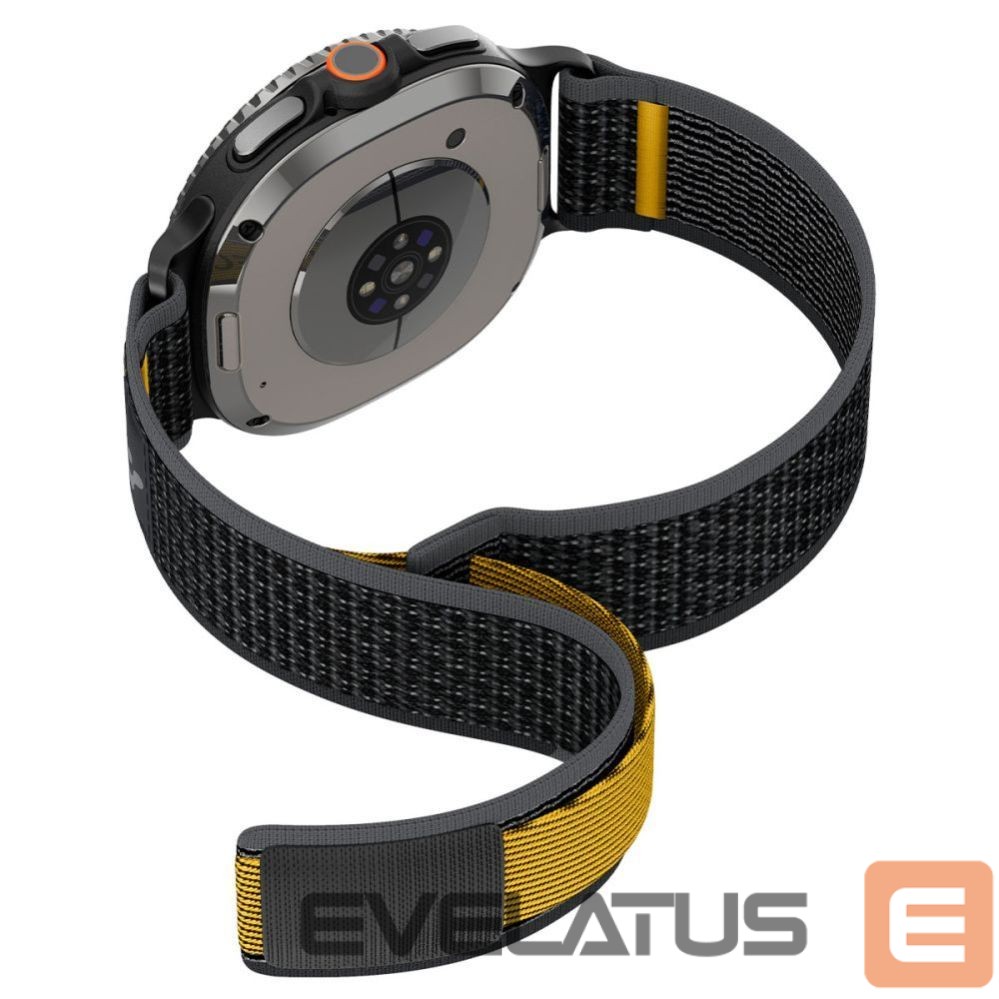 Kitos prekės Spigen Spigen Athlex Air Strap for Samsung Galaxy Watch 40/44/46mm - Black and Yellow