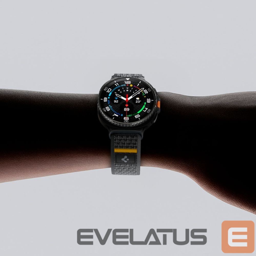 Kitos prekės Spigen Spigen Athlex Air Strap for Samsung Galaxy Watch 40/44/46mm - Black and Yellow