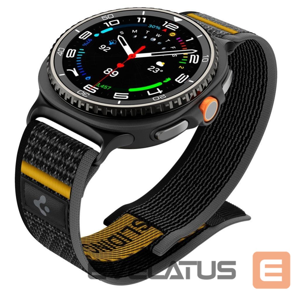 Kitos prekės Spigen Spigen Athlex Air Strap for Samsung Galaxy Watch 40/44/46mm - Black and Yellow
