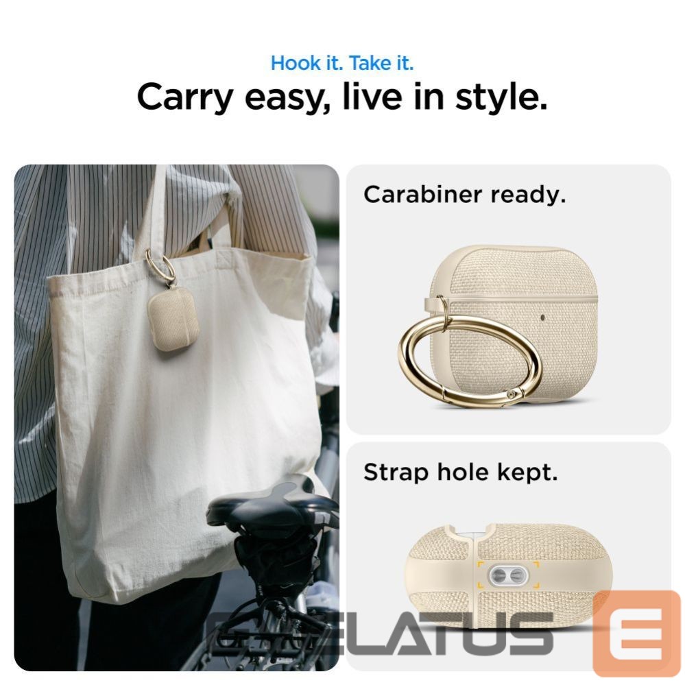 Kitos prekės Spigen Spigen Urban Fit Case for AirPods 3 - Beige