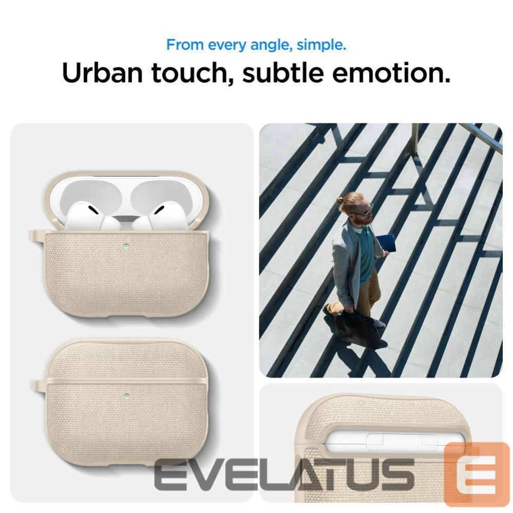 Kitos prekės Spigen Spigen Urban Fit Case for AirPods 3 - Beige