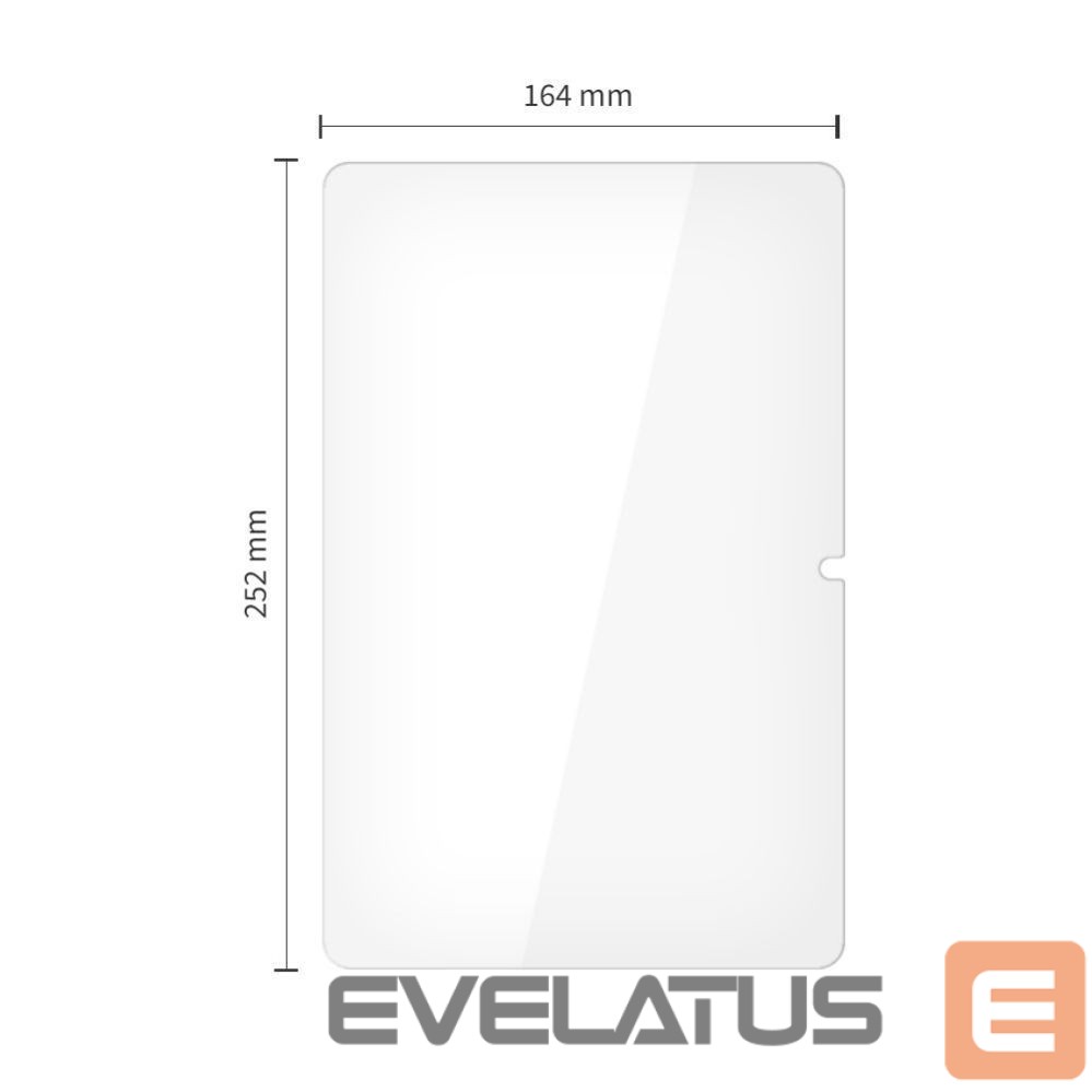 Kitos prekės Tech-Protect Tech-Protect Glass Fit+ 2-pack tempered glass for Samsung Galaxy Tab A9+ / A11+ Plus 11.0 - transparent