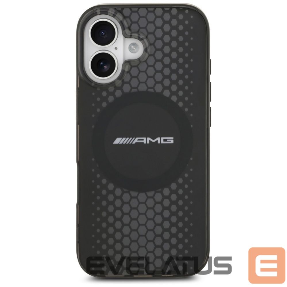 Kitos prekės Mercedes-Benz AMG Double Layer Transparent Graphics MagSafe case for iPhone 17 - black