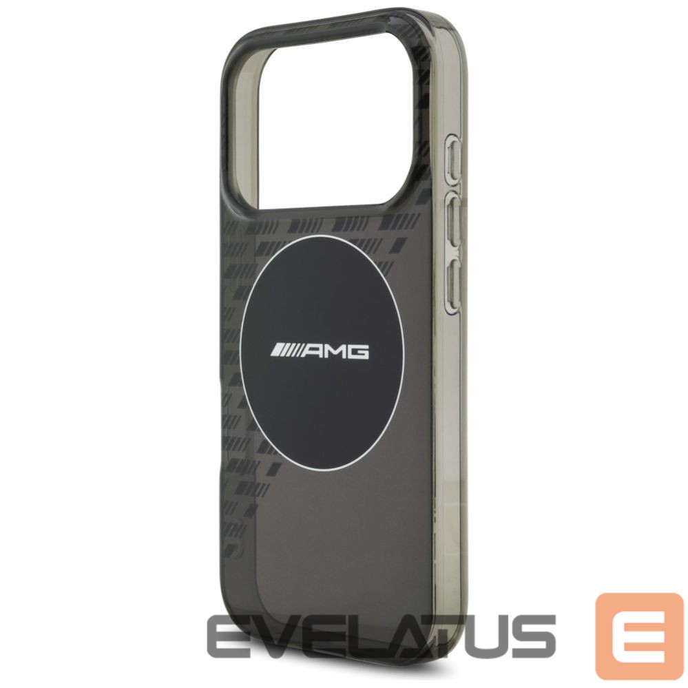 Kitos prekės Mercedes-Benz AMG Double Layer Transparent Smocked MagSafe Case for iPhone 17 Pro - Black