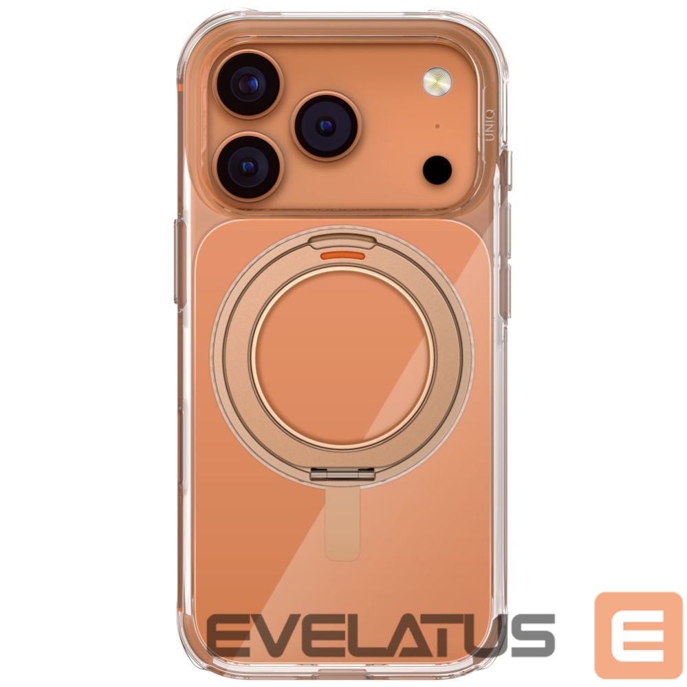 Kitos prekės UNIQ Uniq Swivix Rotating Kickstand 360 Case for iPhone 17 Pro - Gold